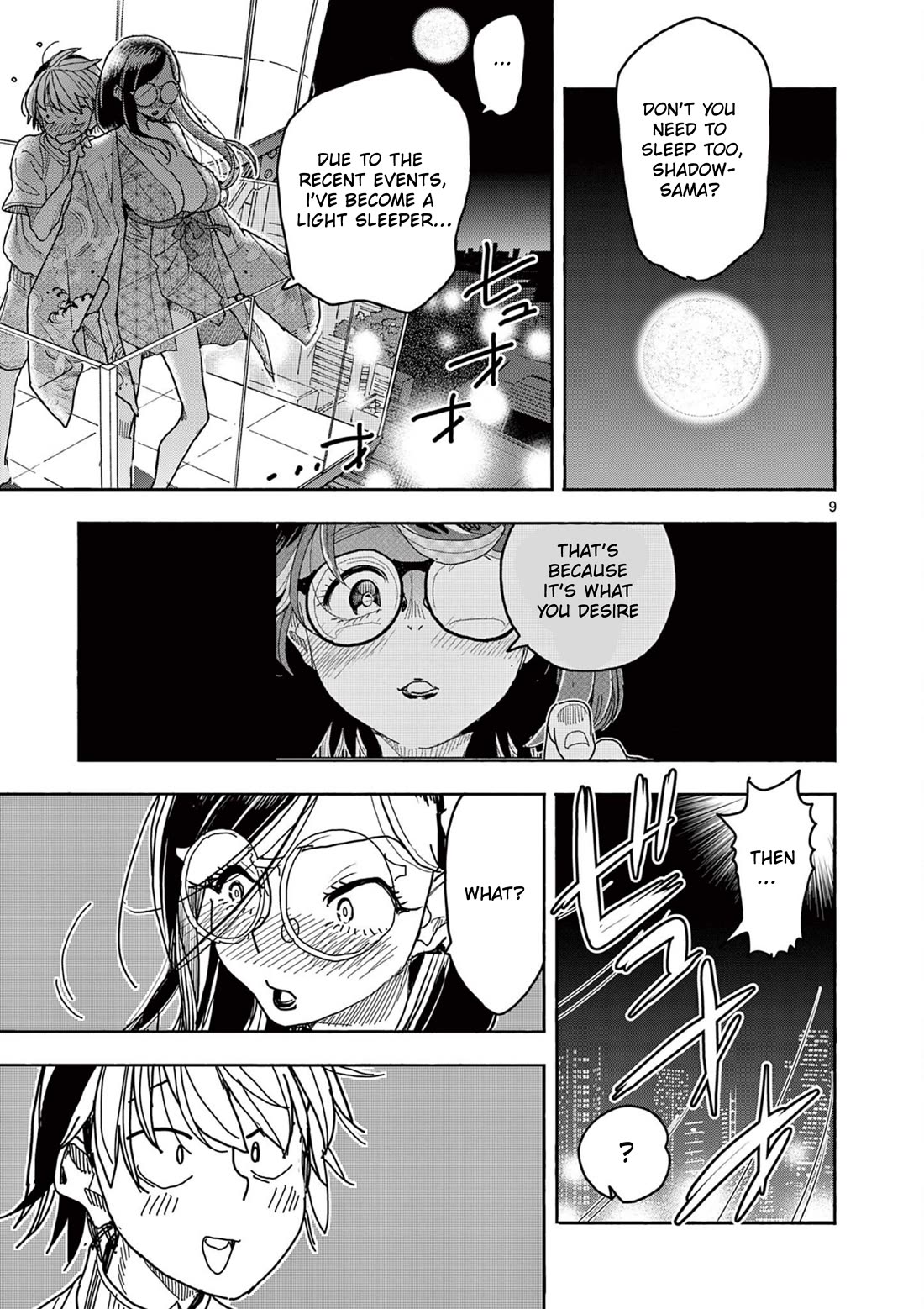 Hero Girl × Healer Boy: Touch or Death Chapter 49 page 11 - Chapter 49: Moonlight Shadow!!