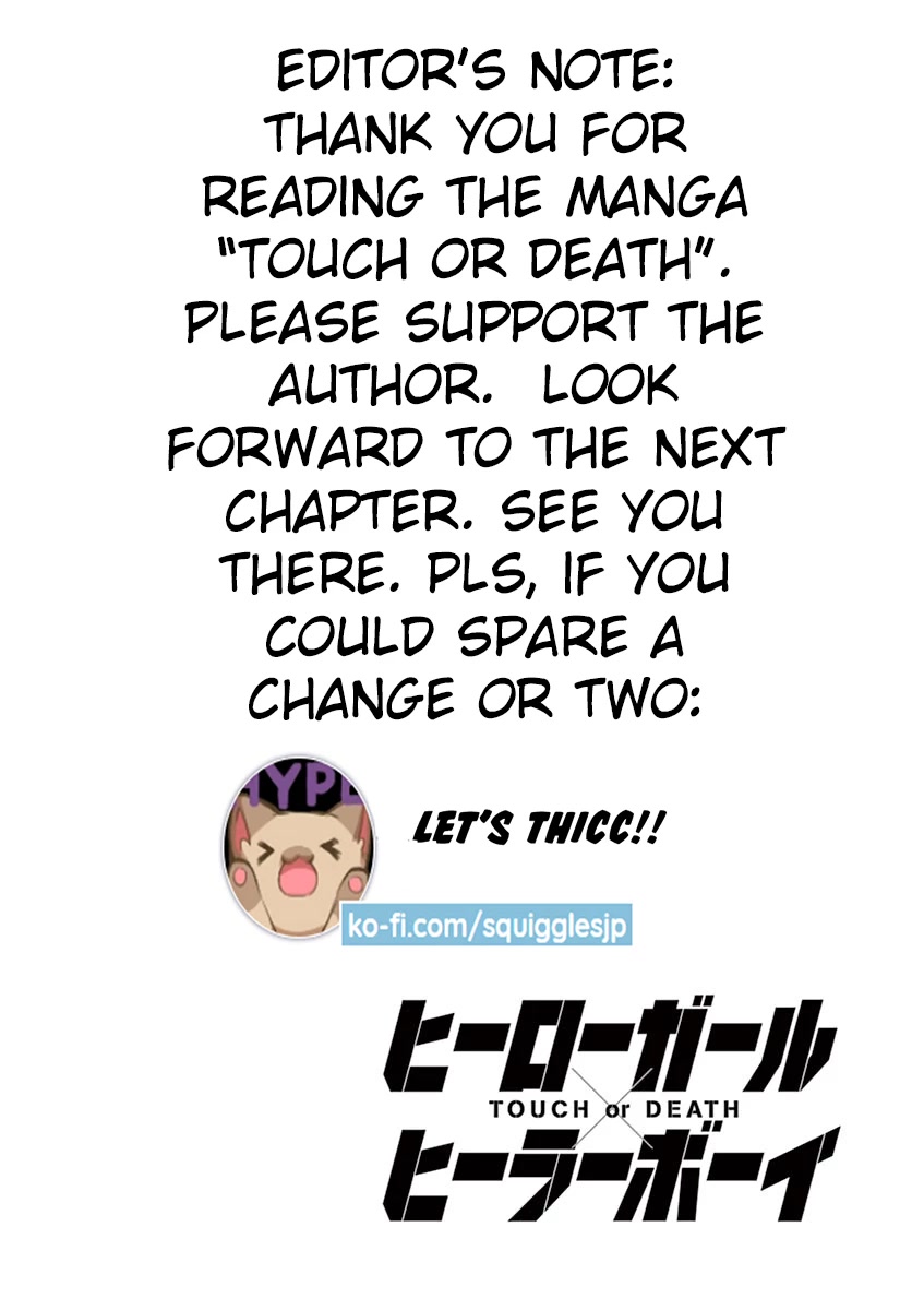 Hero Girl × Healer Boy: Touch or Death Chapter 5 page 21 - Chapter 5: I Don't Want To Change Clothes...!!