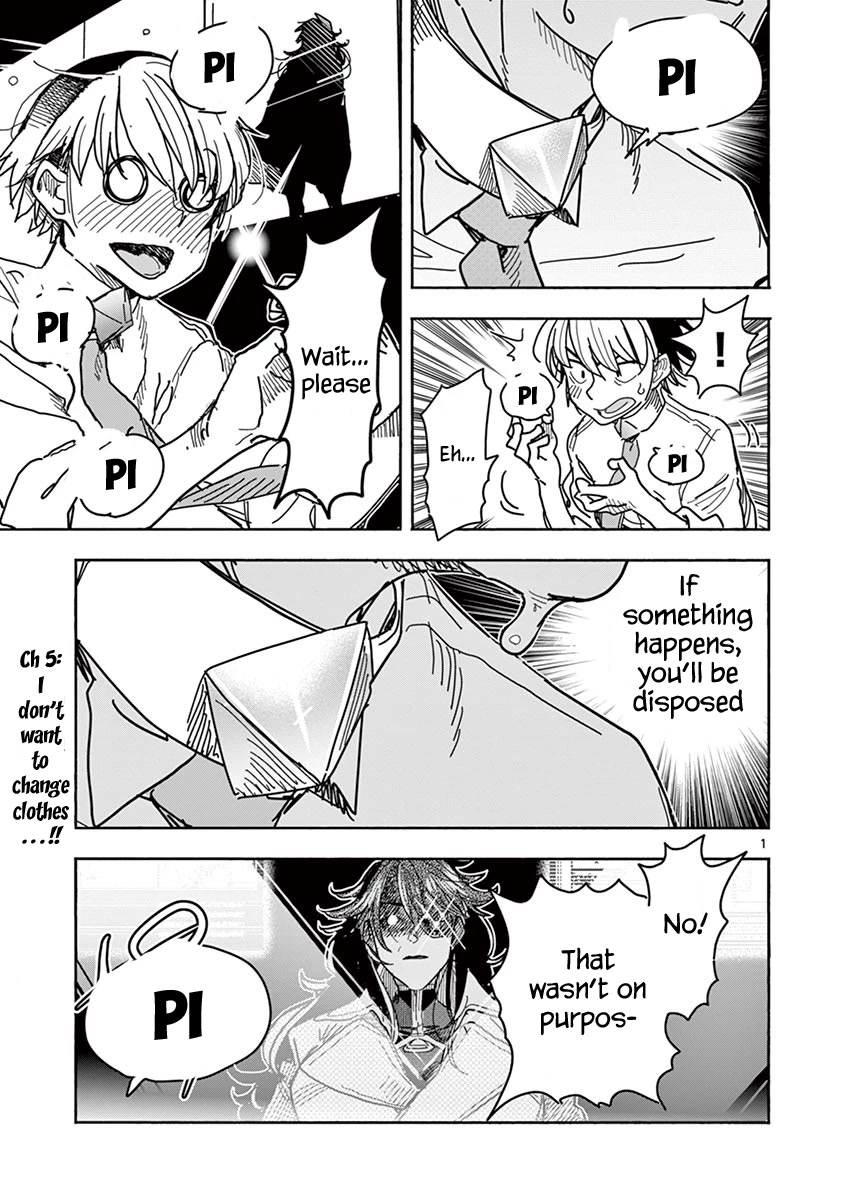 Hero Girl × Healer Boy: Touch or Death Chapter 5 page 4 - Chapter 5: I Don't Want To Change Clothes...!!