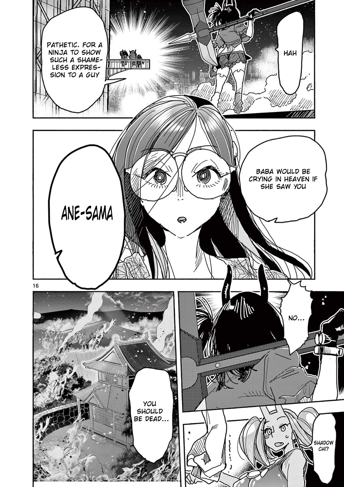 Hero Girl × Healer Boy: Touch or Death Chapter 50 page 16 - Chapter 50: Moonlight Villain!!