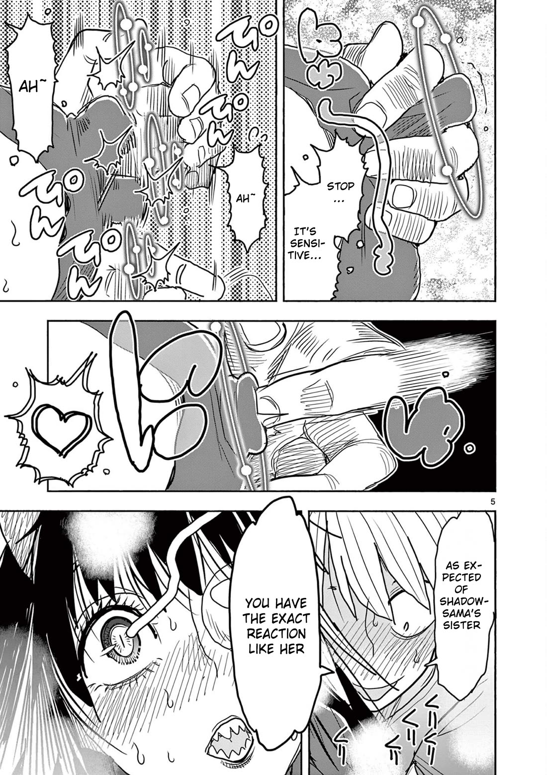 Hero Girl × Healer Boy: Touch or Death Chapter 53 page 6 - Chapter 53: Just Like Shadow!!