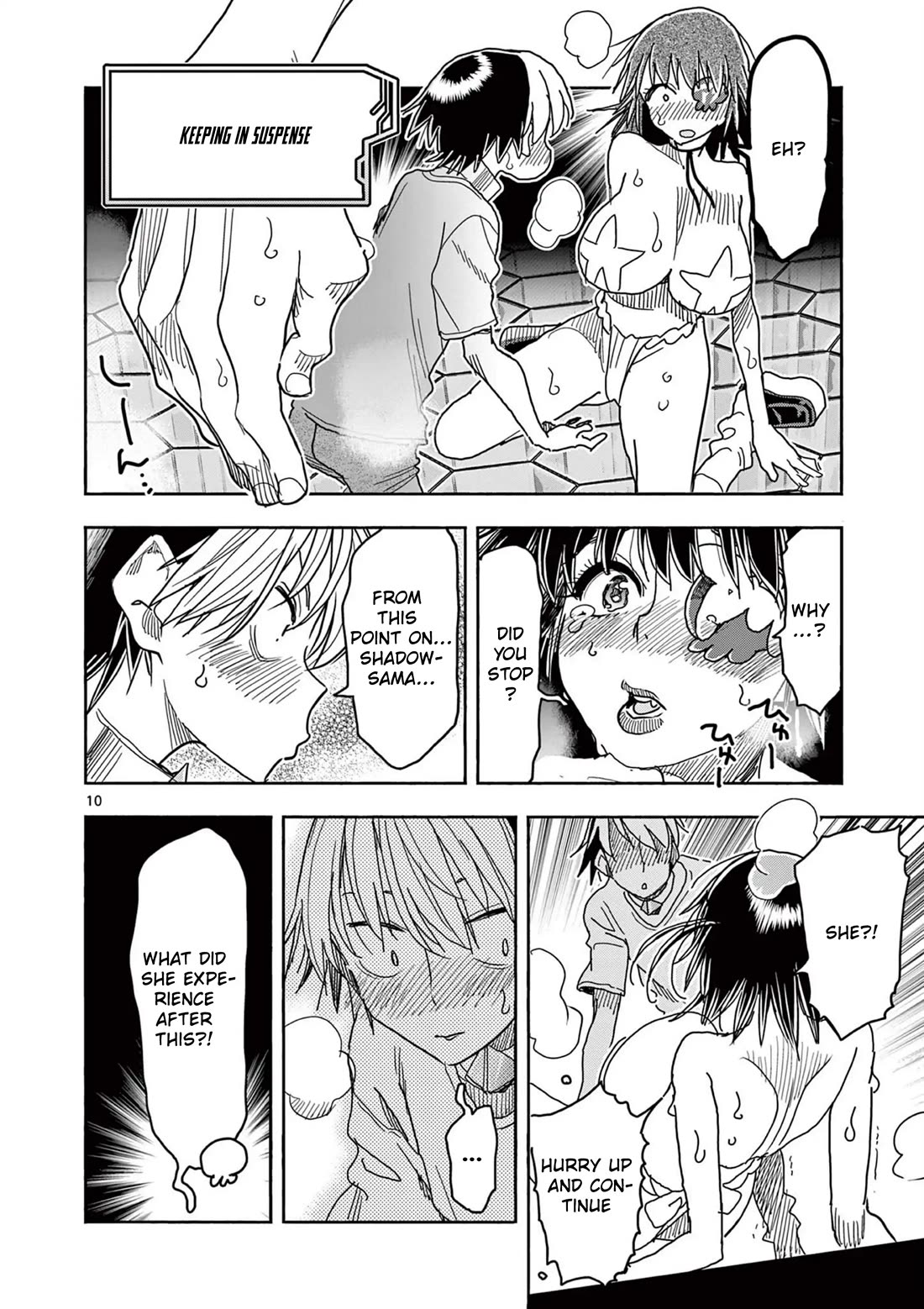 Hero Girl × Healer Boy: Touch or Death Chapter 55 page 12 - Chapter 55: Cow Noir's Wish!!