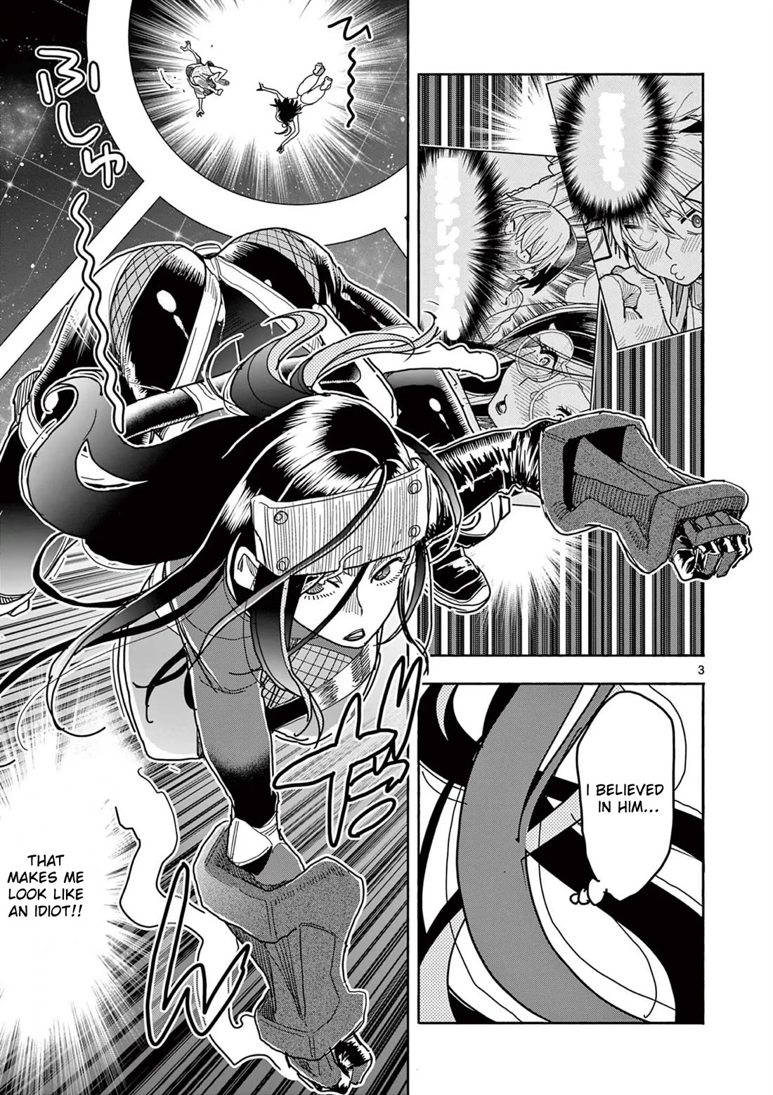 Hero Girl × Healer Boy: Touch or Death Chapter 57 page 3 - Chapter 57: Shadow's Outburst!!
