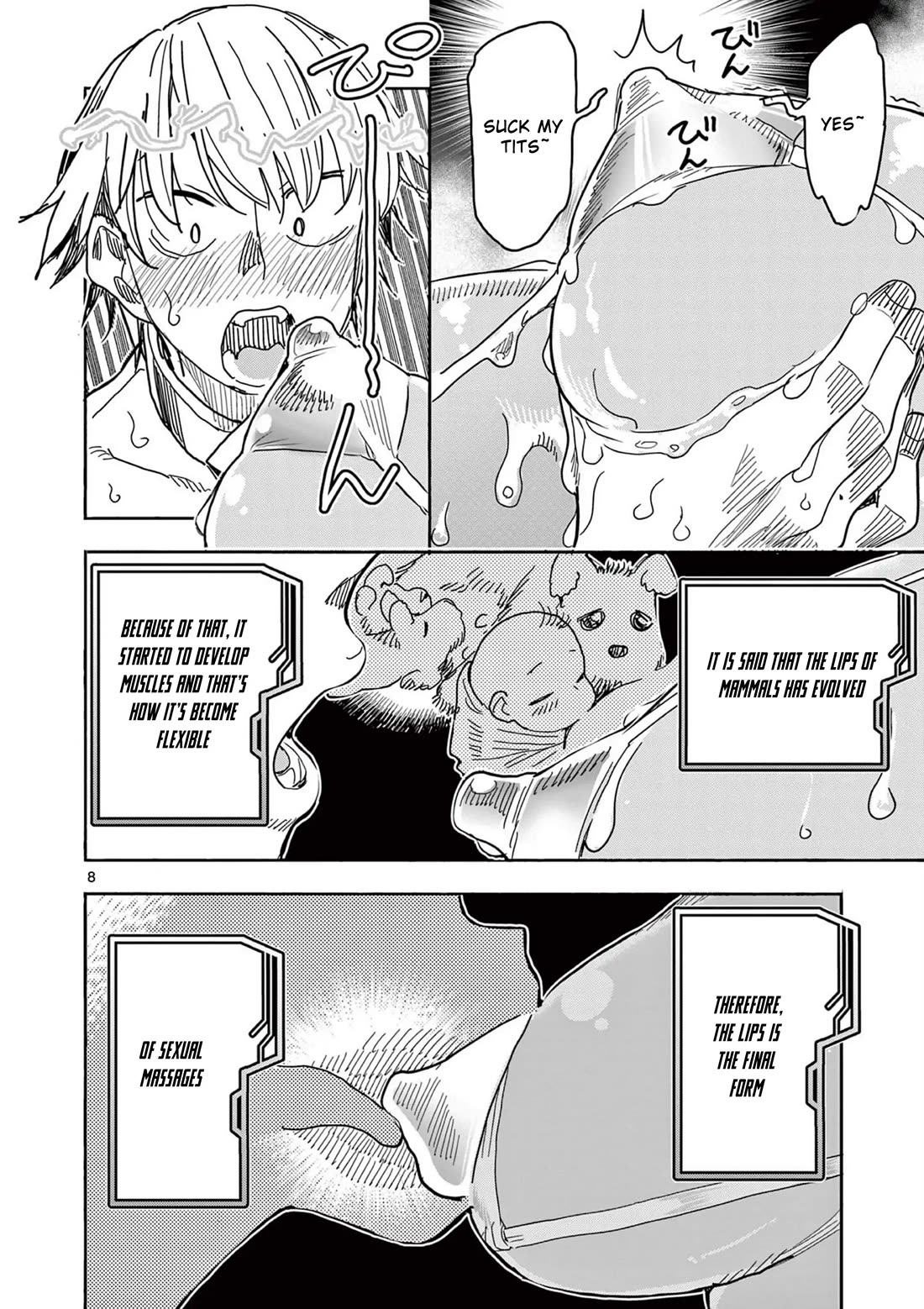 Hero Girl × Healer Boy: Touch or Death Chapter 60 page 8 - Chapter 60: Put it in!!