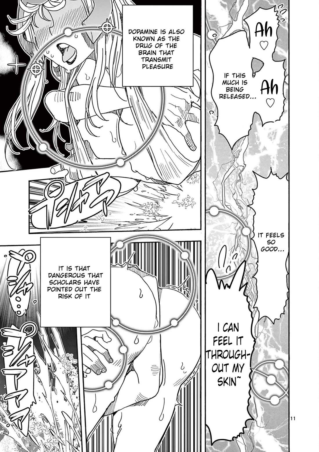 Hero Girl × Healer Boy: Touch or Death Chapter 70 page 11 - Chapter 70: Skin Sensory Receptors