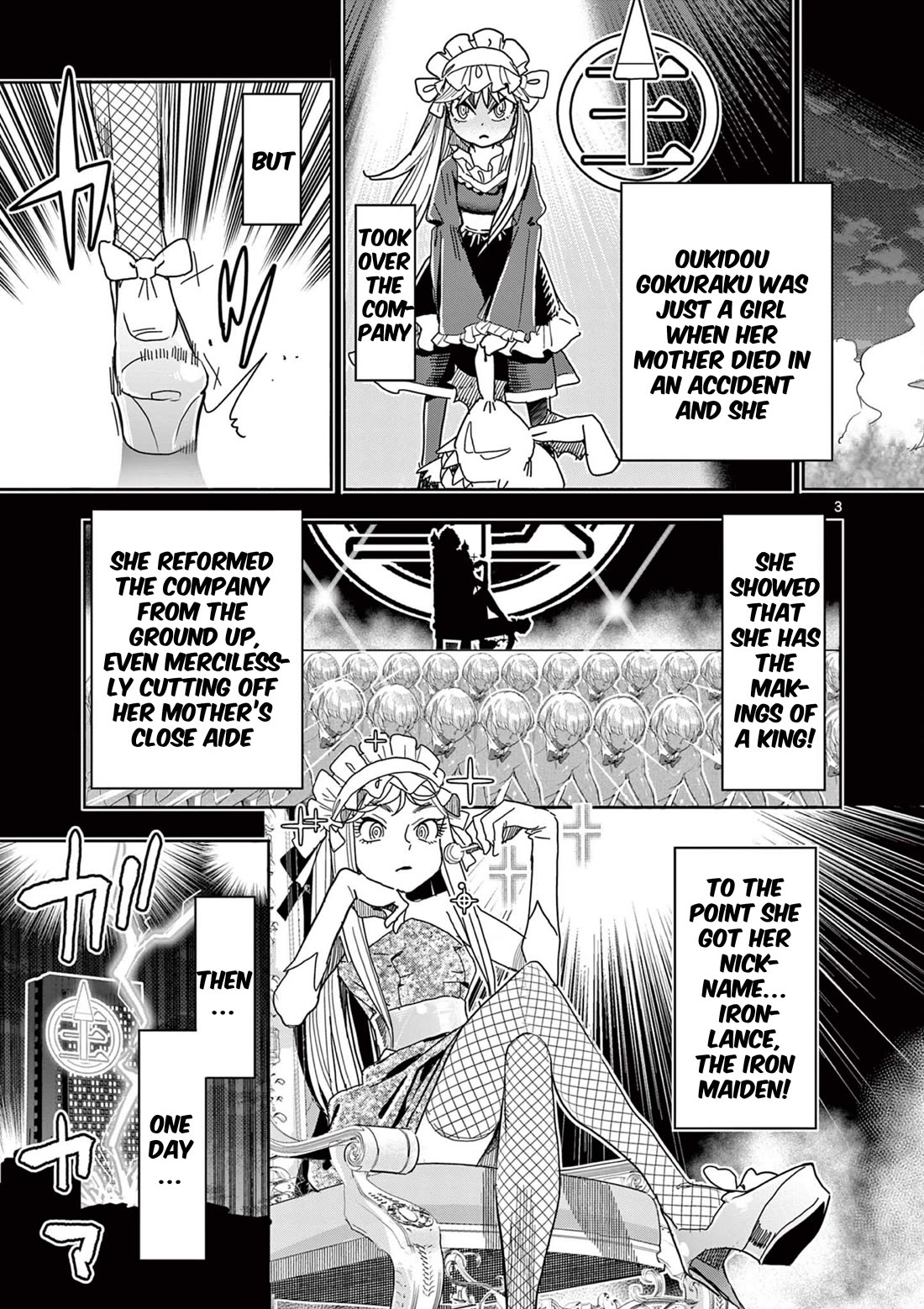 Hero Girl × Healer Boy: Touch or Death Chapter 72 page 3 - Chapter 72: Burn, Shuuzen!!