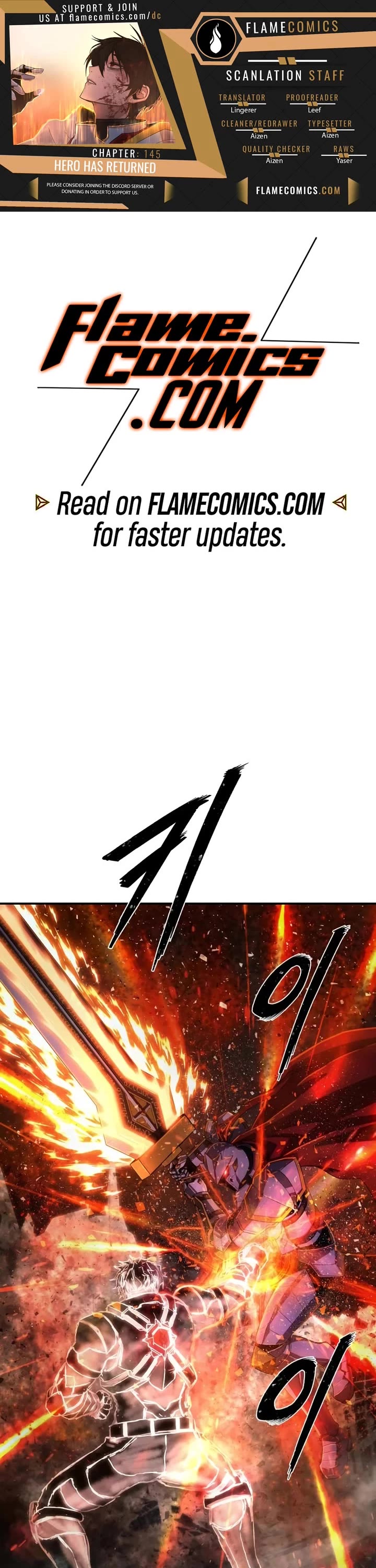 Hero Has Returned Chapter 143 page 1 - Chapter 143