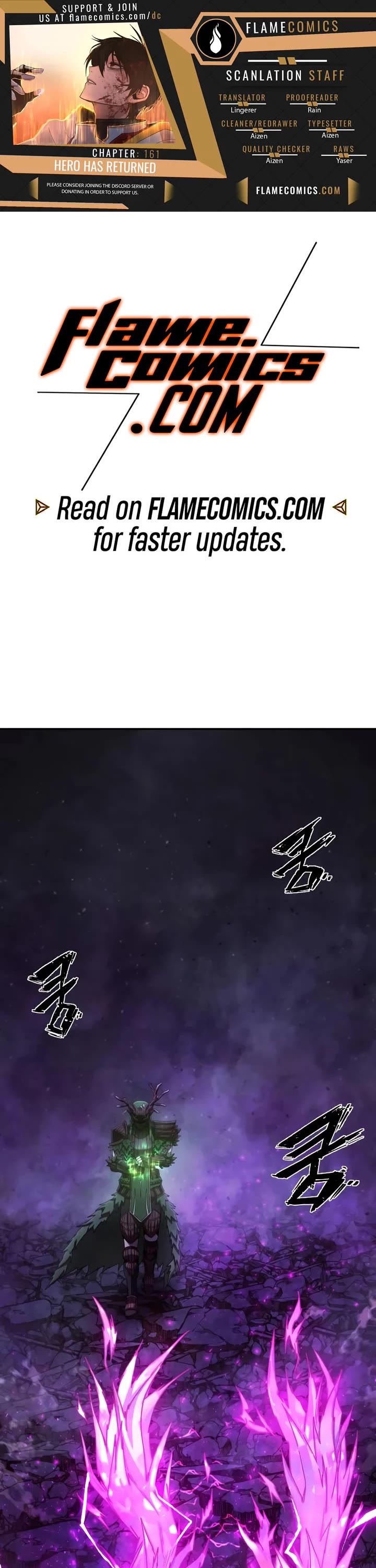 Hero Has Returned Chapter 158 page 1 - Chapter 158