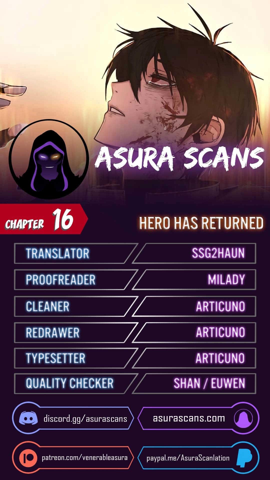 Hero Has Returned Chapter 16 page 1 - Chapter 16