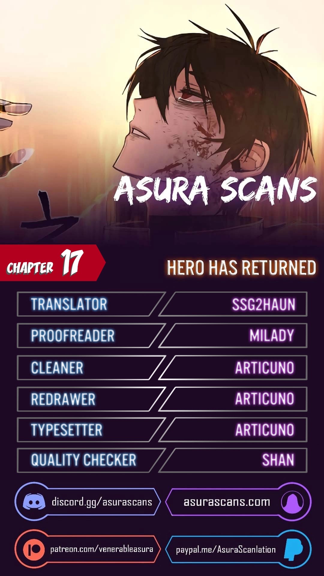 Hero Has Returned Chapter 17 page 1 - Chapter 17
