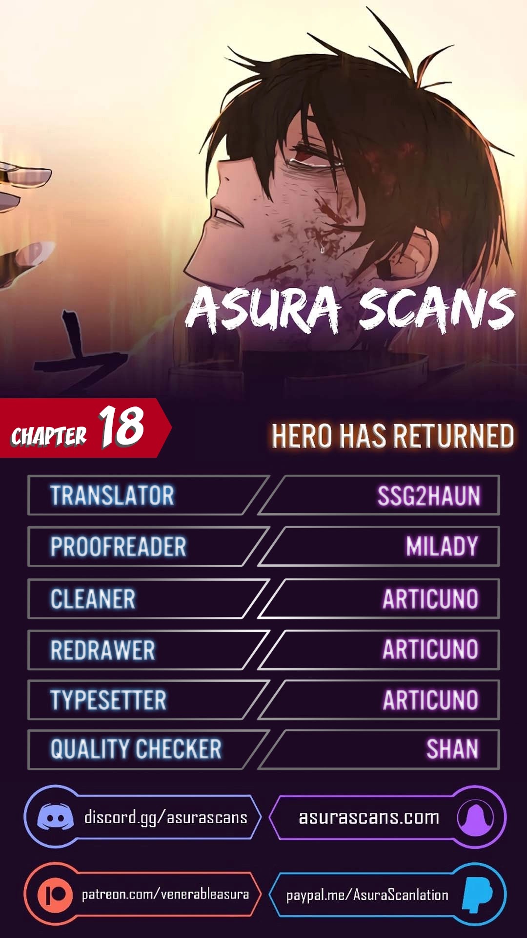 Hero Has Returned Chapter 18 page 1 - Chapter 18
