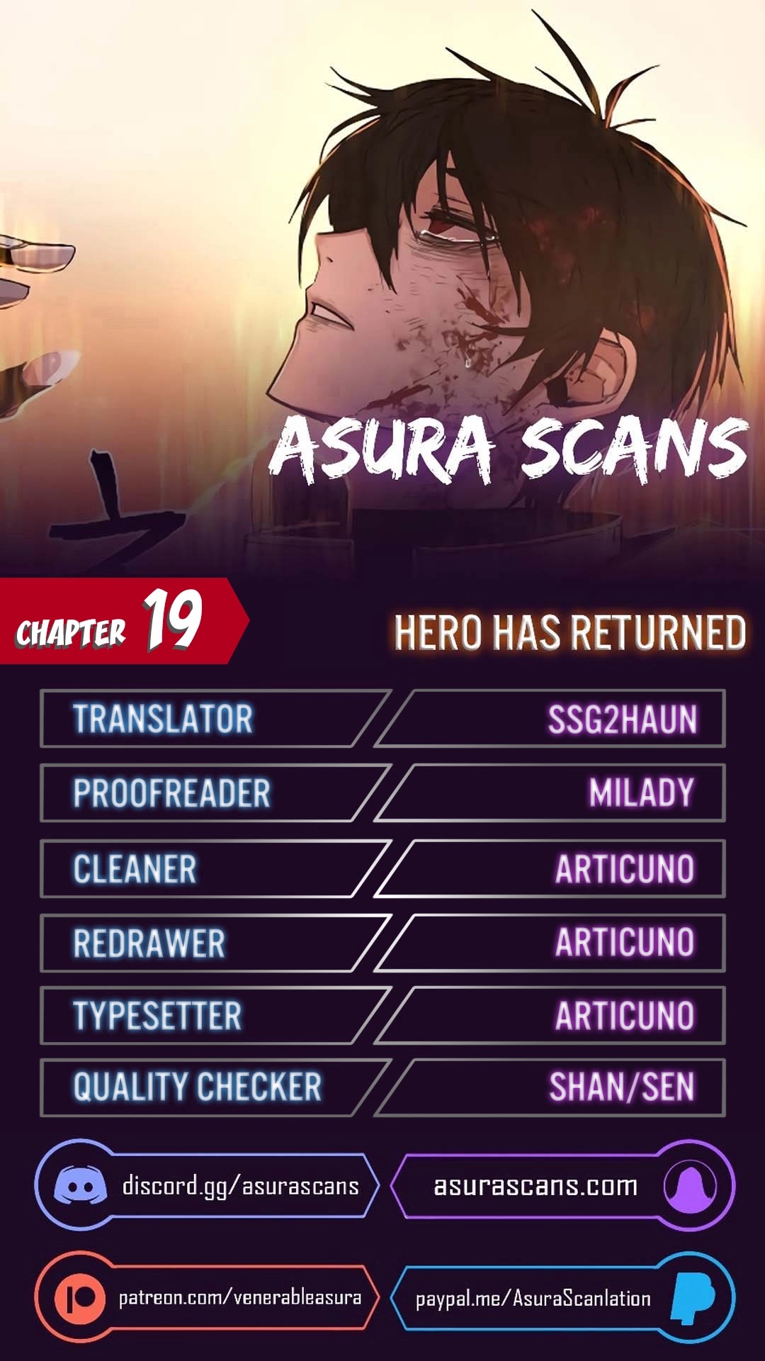 Hero Has Returned Chapter 19 page 1 - Chapter 19