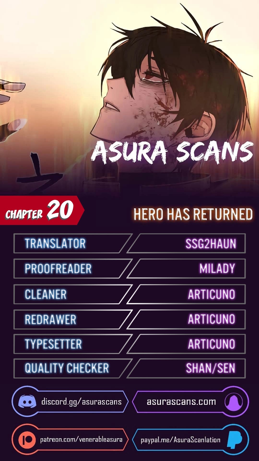 Hero Has Returned Chapter 20 page 1 - Chapter 20