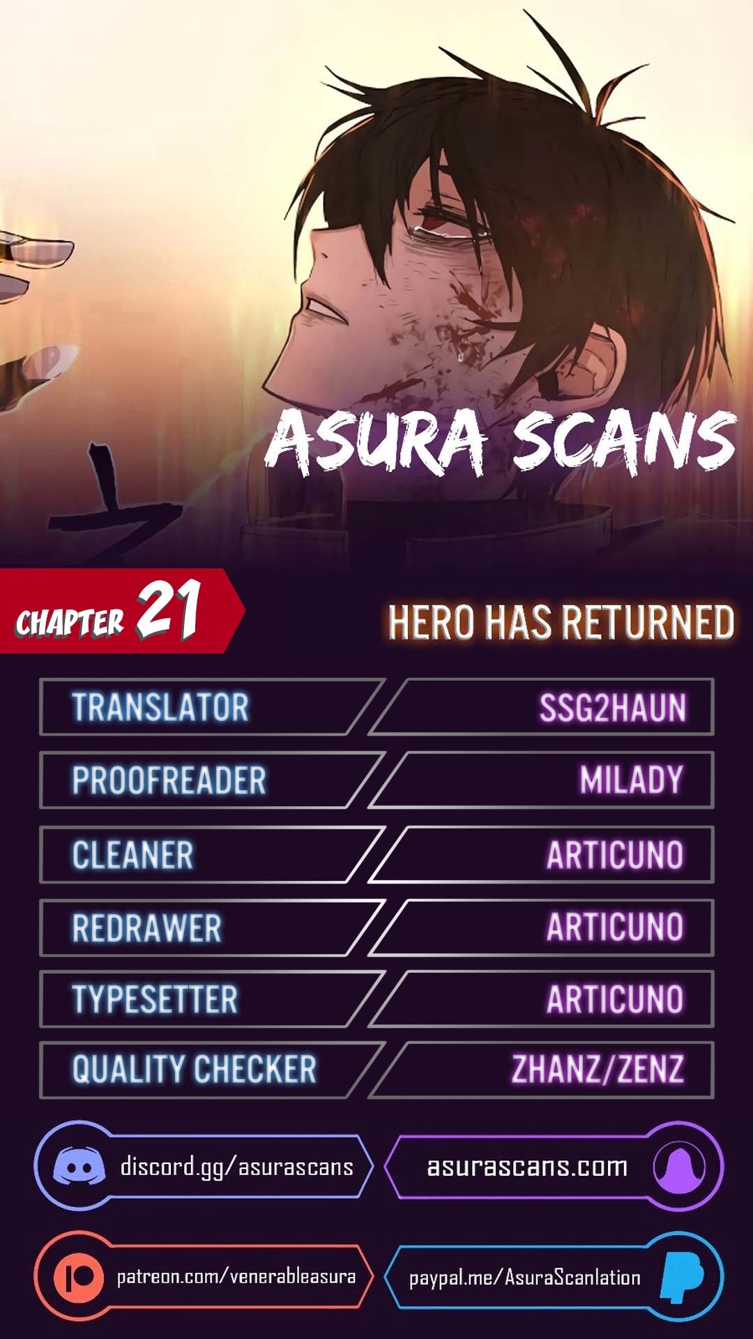 Hero Has Returned Chapter 21 page 1 - Chapter 21