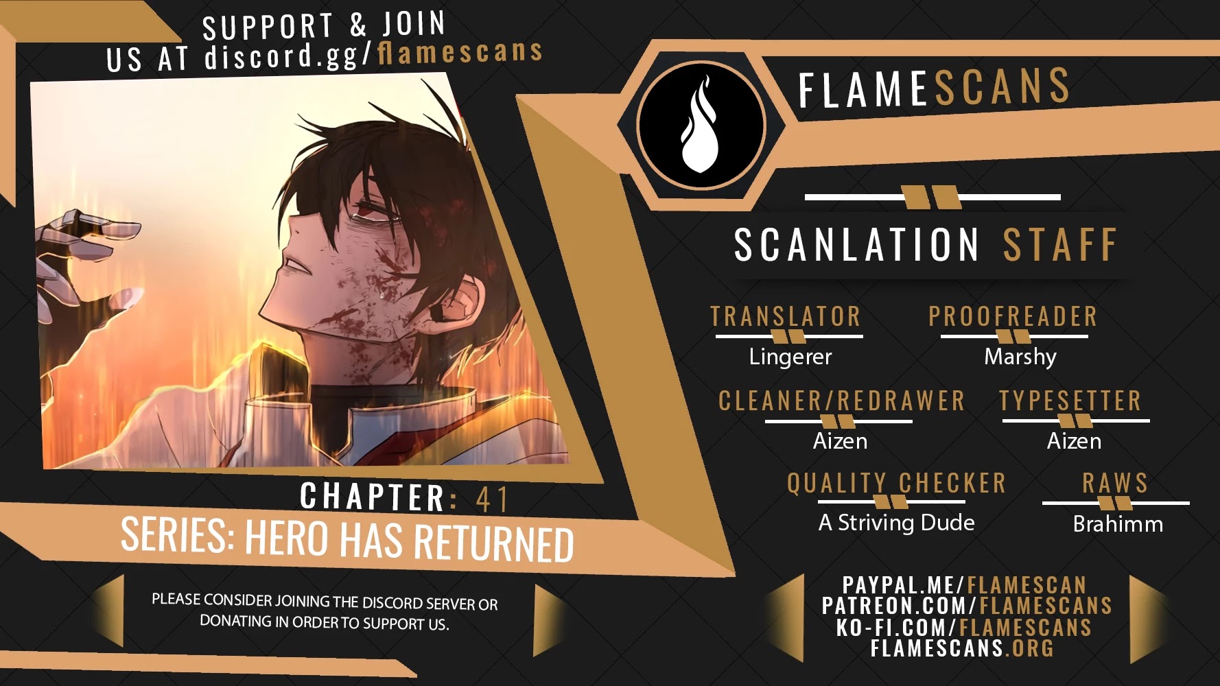 Hero Has Returned Chapter 41 page 1 - Chapter 41