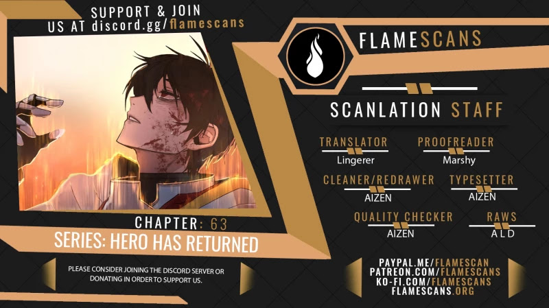 Hero Has Returned Chapter 63 page 1 - Chapter 63