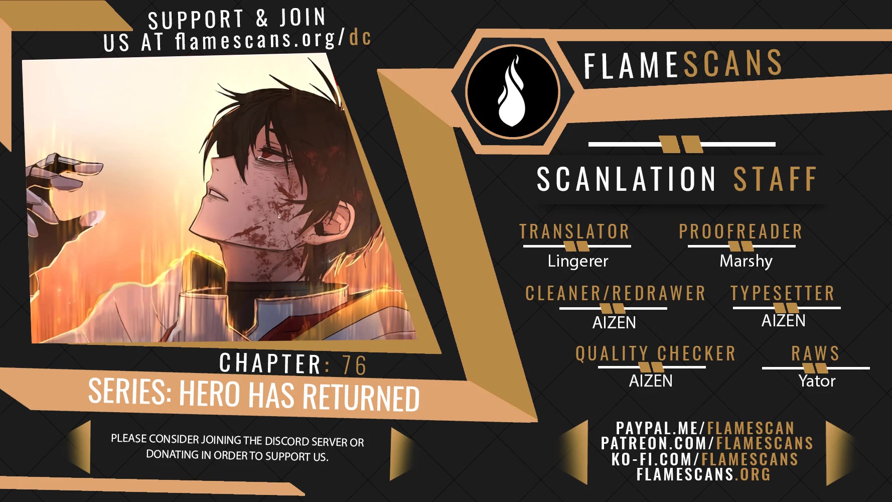 Hero Has Returned Chapter 76 page 1 - Chapter 76