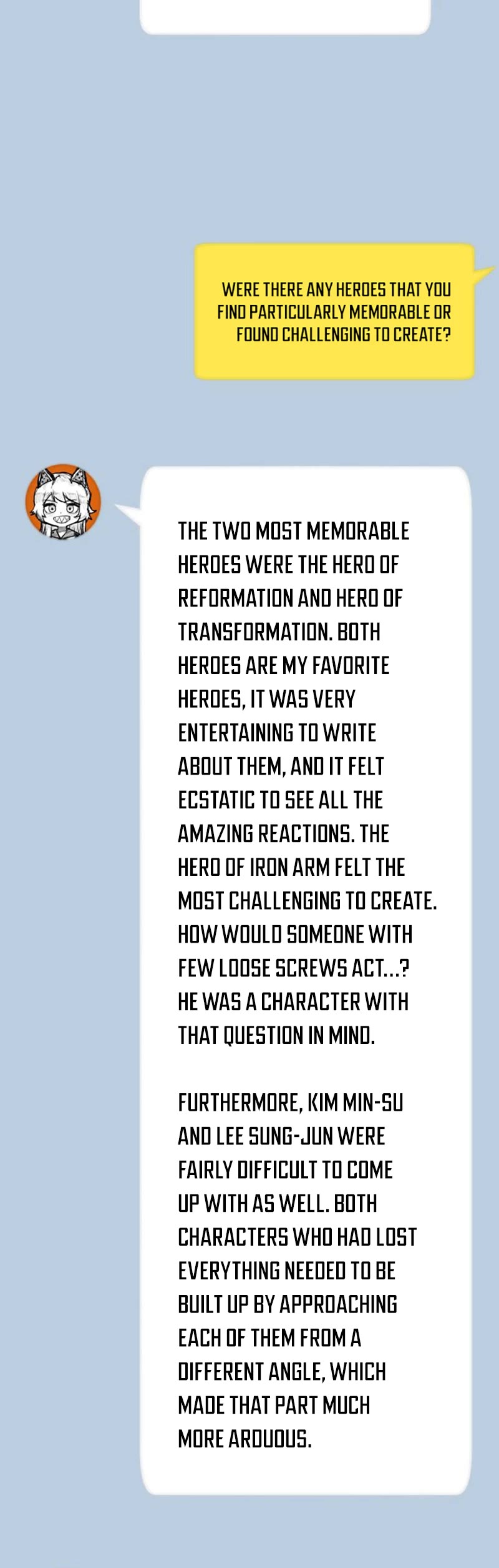Hero Has Returned Chapter 84.5 page 13 - Chapter 84.5: Season 1 Afterword