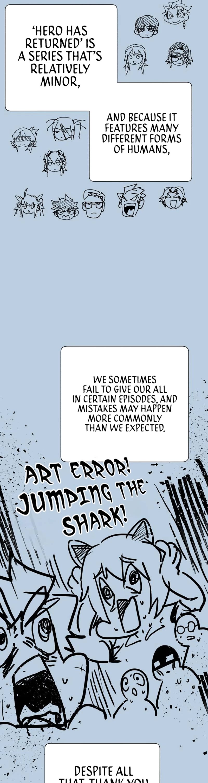 Hero Has Returned Chapter 84.5 page 15 - Chapter 84.5: Season 1 Afterword