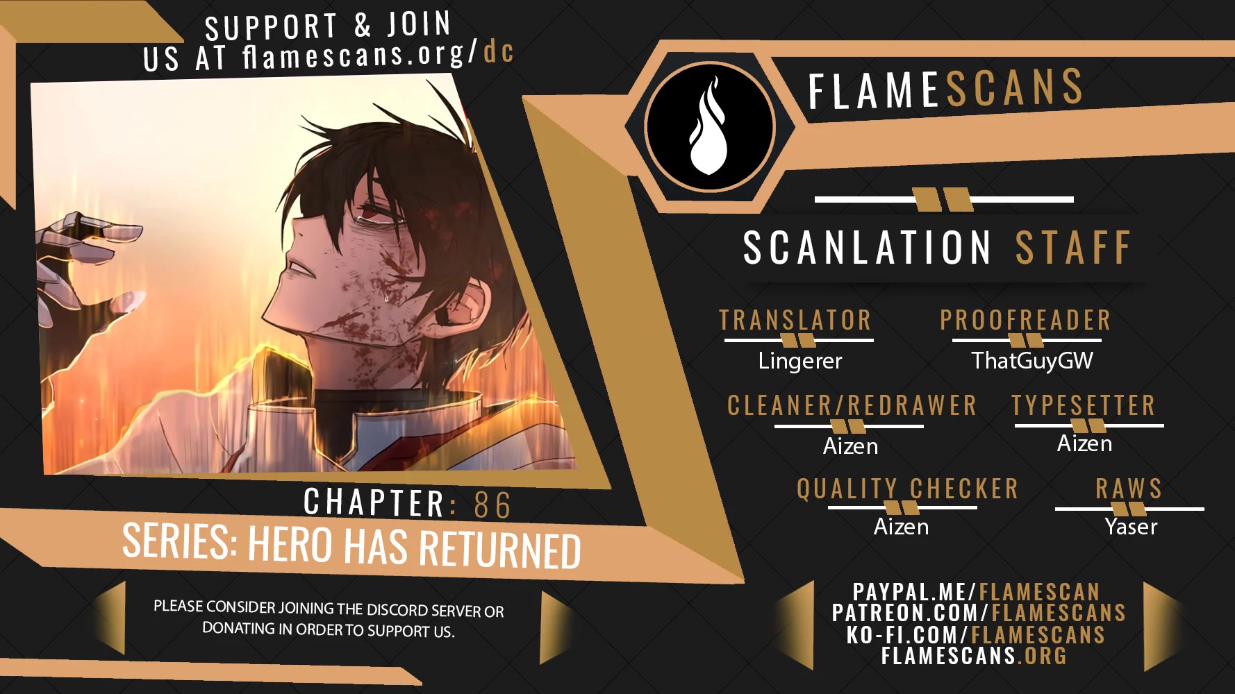 Hero Has Returned Chapter 84.6 page 1 - Chapter 84.6: Season 0 Prologue