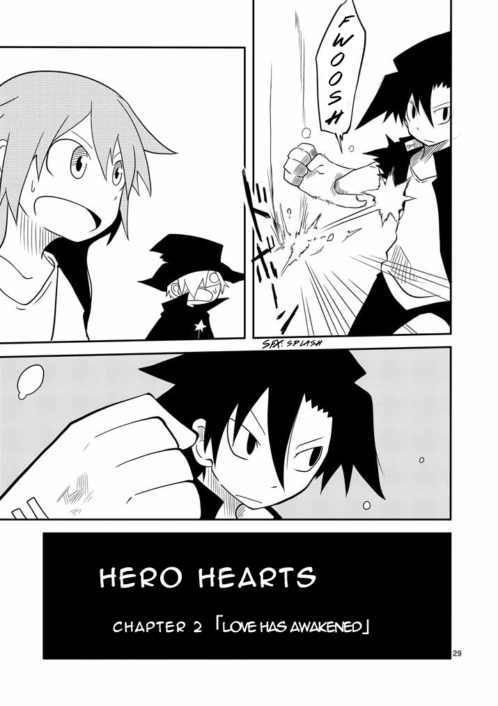 Hero Hearts Chapter 2.2 page 29 - Chapter 2 v2 : Love Has Awakened