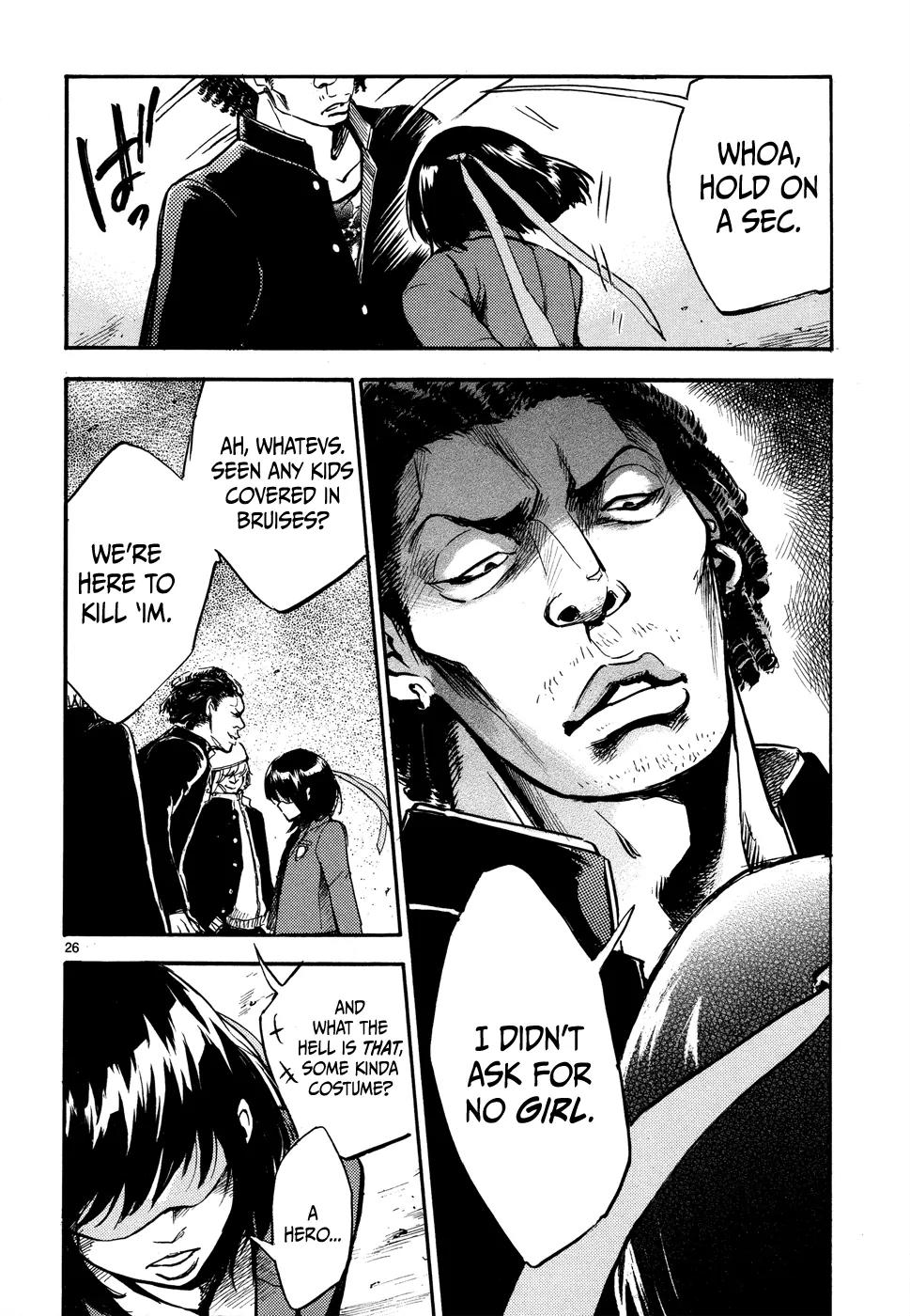 Hero Mask Chapter 1 page 27 - Chapter 1: Heroes Can't Possibly Exist