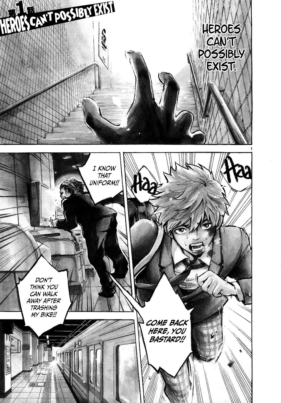 Hero Mask Chapter 1 page 6 - Chapter 1: Heroes Can't Possibly Exist