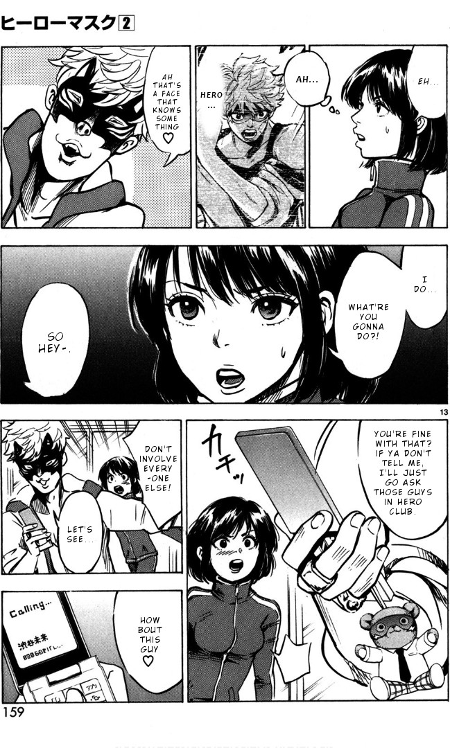 Hero Mask Chapter 11 page 13 - Chapter 11: Ready, go!!