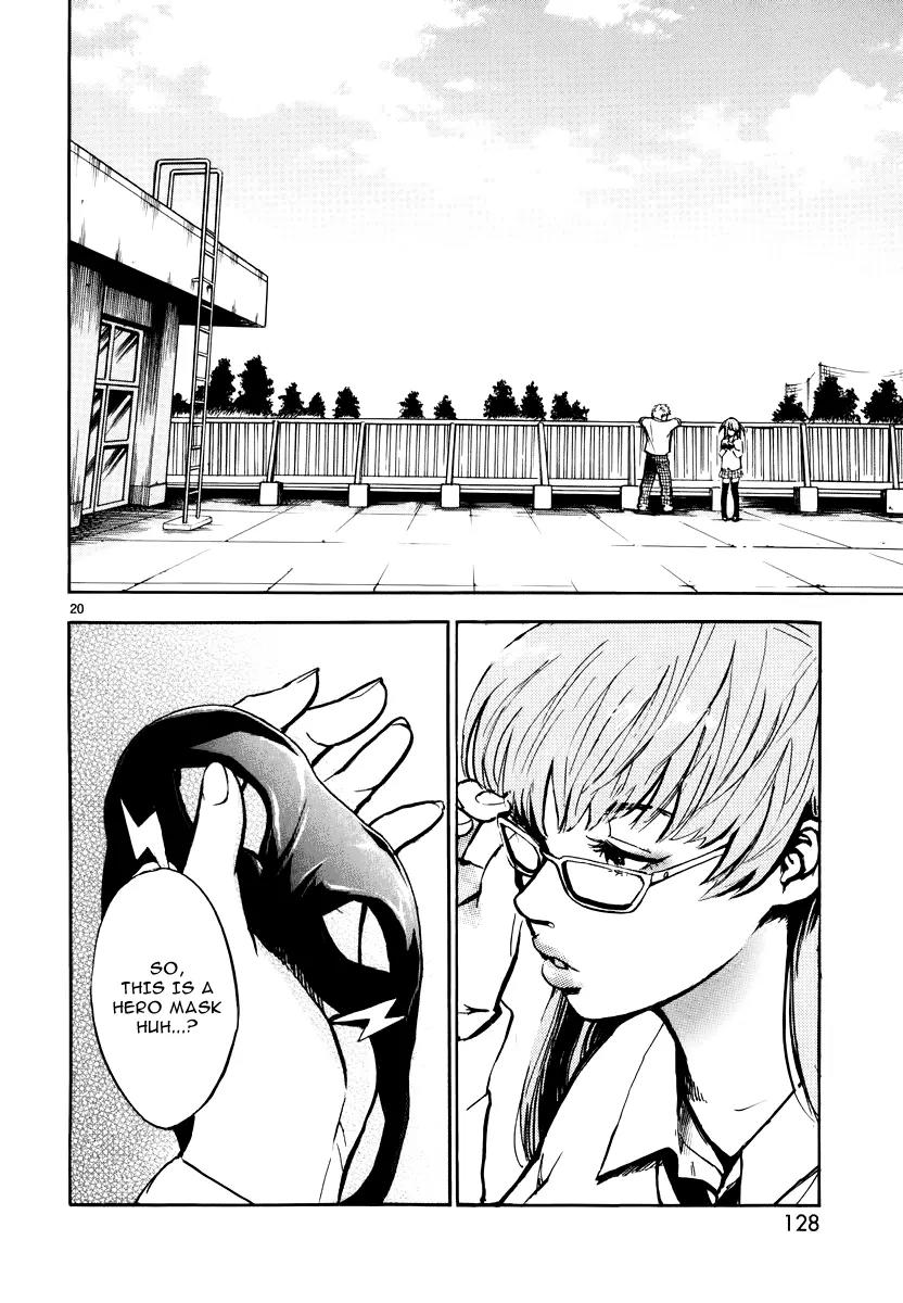 Hero Mask Chapter 4 page 22 - Chapter 4: Don't Stand Behind me!!