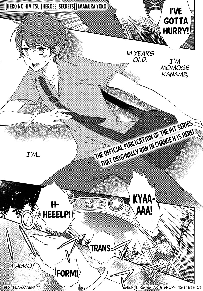 Hero no Himitsu Chapter 3 page 2 - Chapter 3