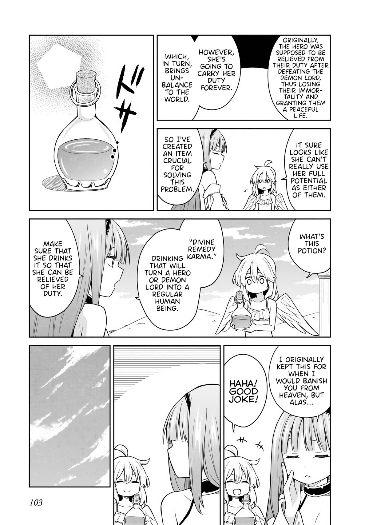 Hero or Demon Lord? Let me choose! Chapter 14 page 13 - Chapter 14: Voice of the Gods