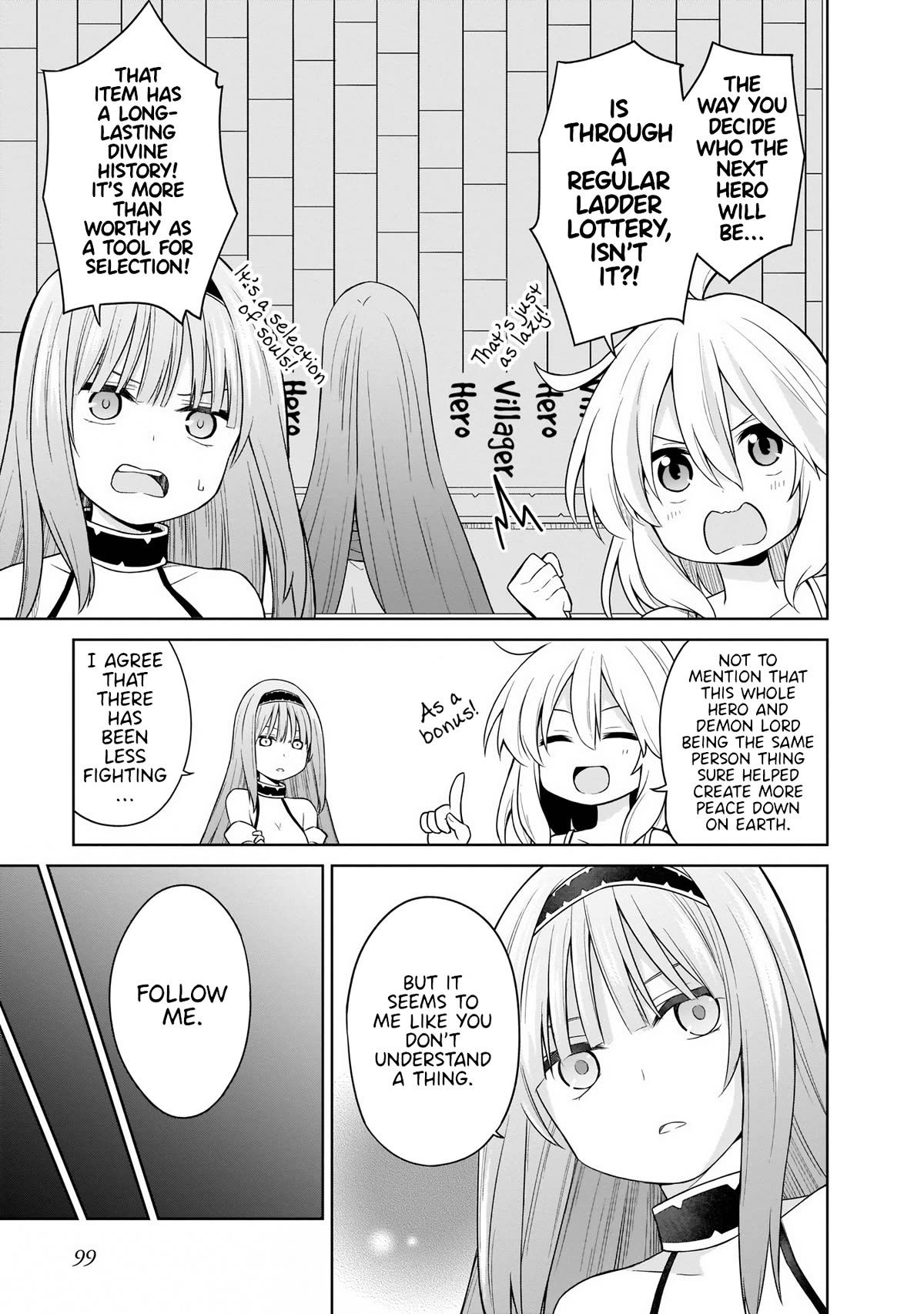 Hero or Demon Lord? Let me choose! Chapter 14 page 9 - Chapter 14: Voice of the Gods