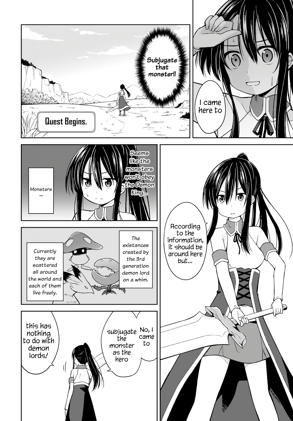 Hero or Demon Lord? Let me choose! Chapter 2 page 6 - Chapter 2