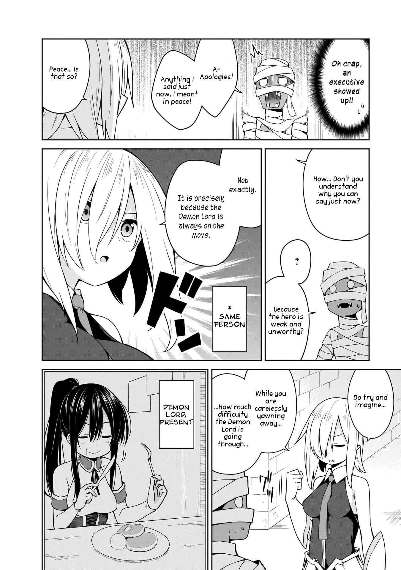 Hero or Demon Lord? Let me choose! Chapter 8 page 4 - Chapter 8: Secretarial Work