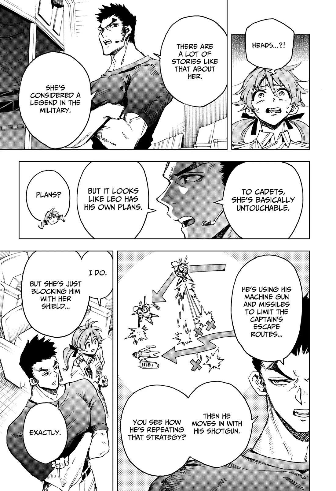 Hero Organization Chapter 11 page 15 - Chapter 11: Sanada's Skills