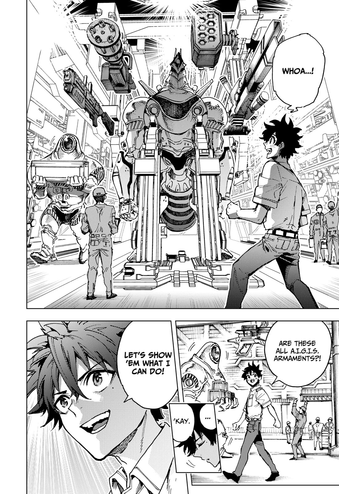 Hero Organization Chapter 11 page 4 - Chapter 11: Sanada's Skills