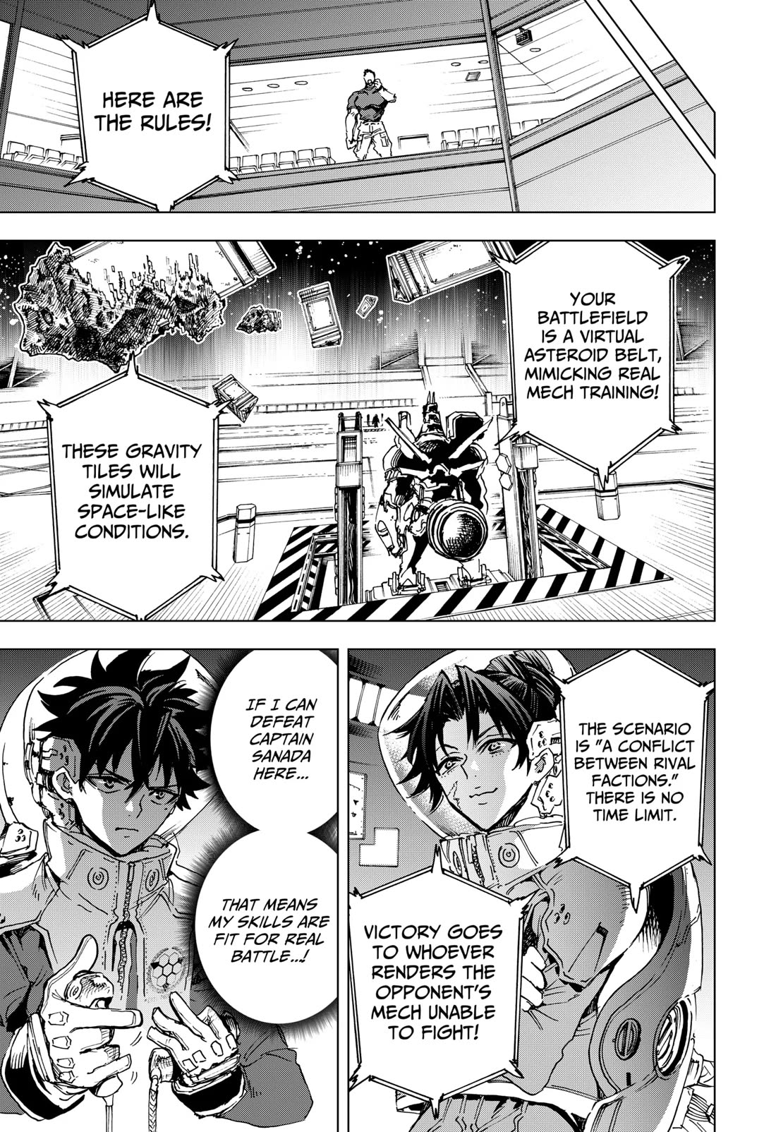 Hero Organization Chapter 11 page 5 - Chapter 11: Sanada's Skills
