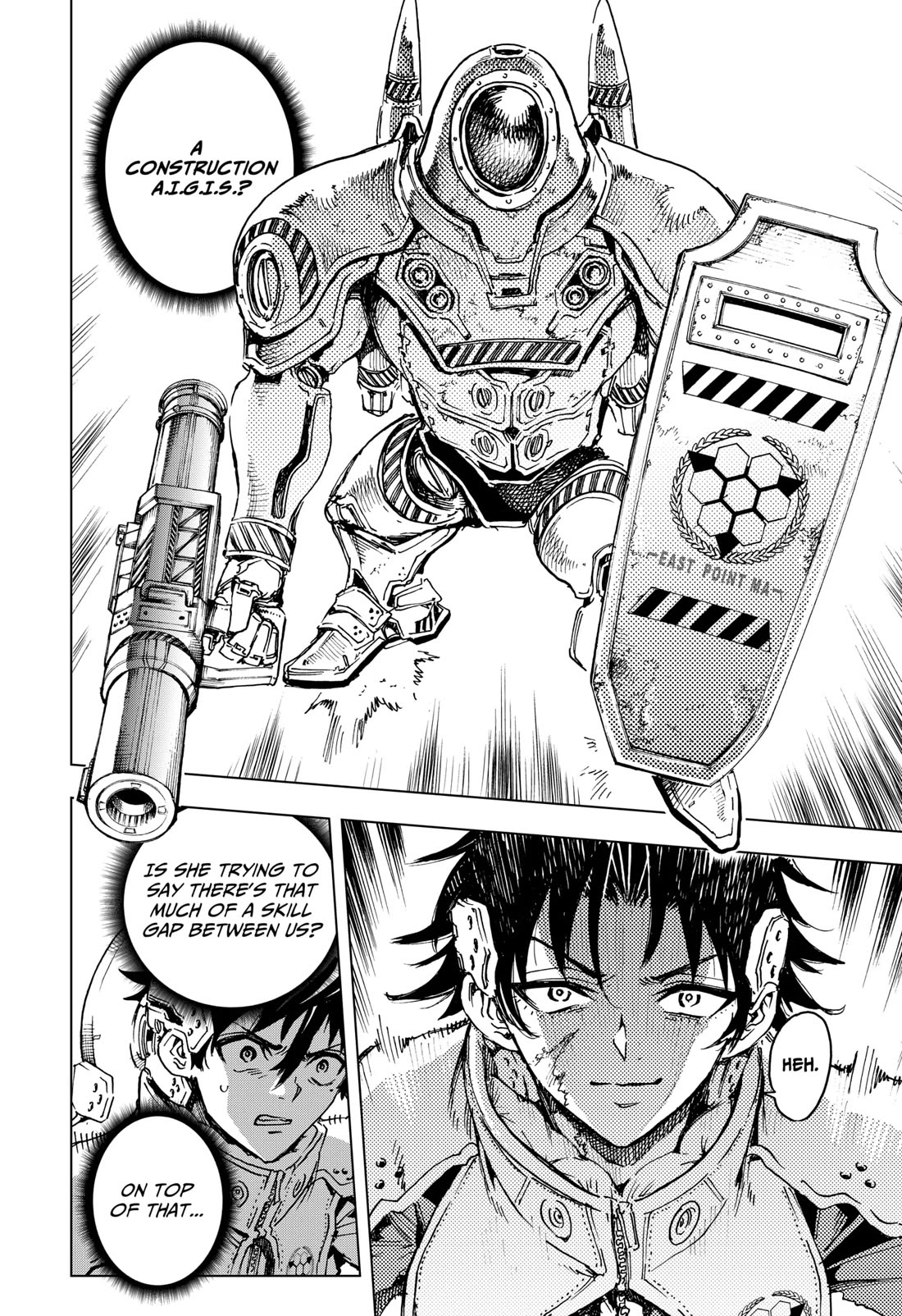 Hero Organization Chapter 11 page 8 - Chapter 11: Sanada's Skills