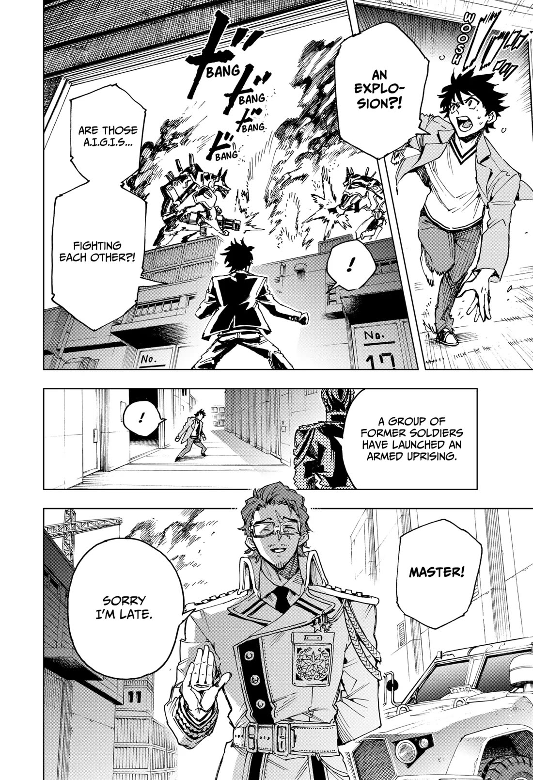 Hero Organization Chapter 14 page 16 - Chapter 14: The Gun Dogs