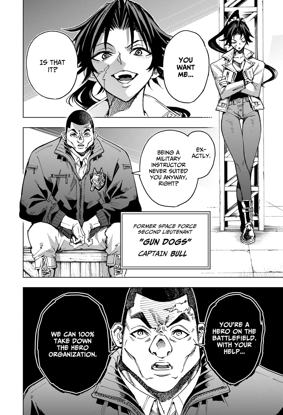Hero Organization Chapter 14 page 6 - Chapter 14: The Gun Dogs