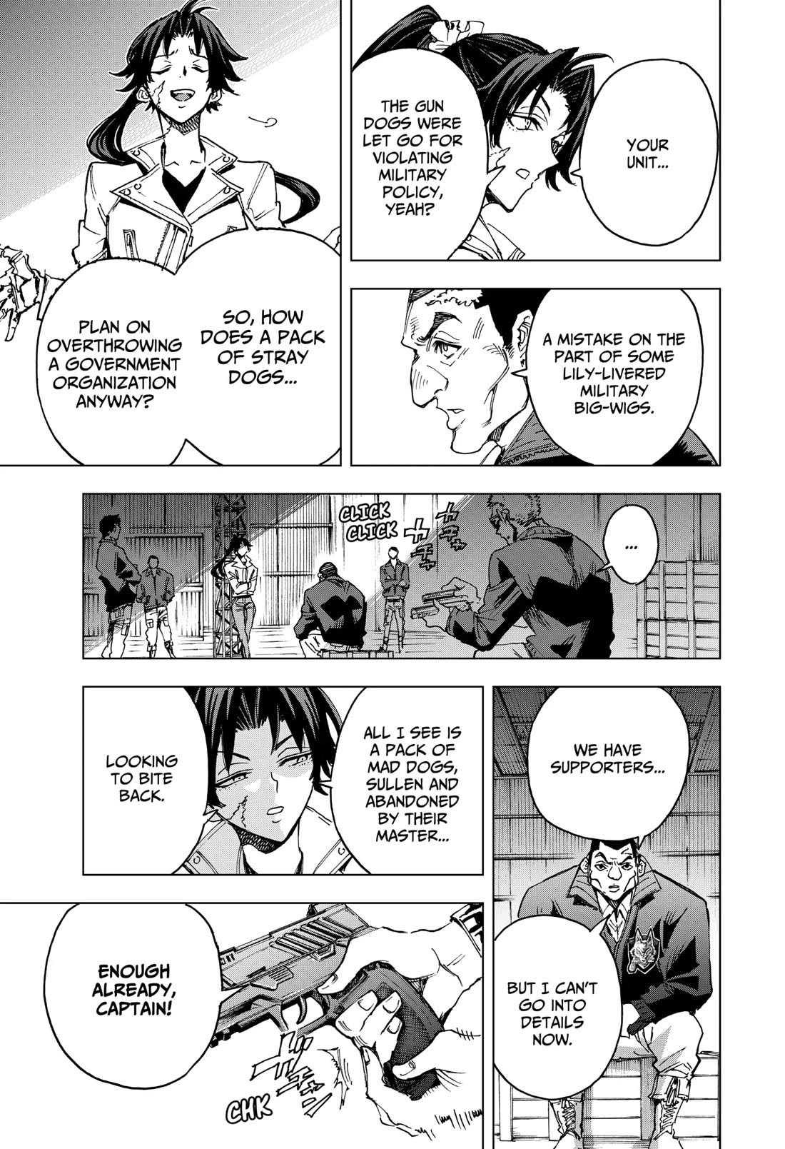 Hero Organization Chapter 14 page 7 - Chapter 14: The Gun Dogs