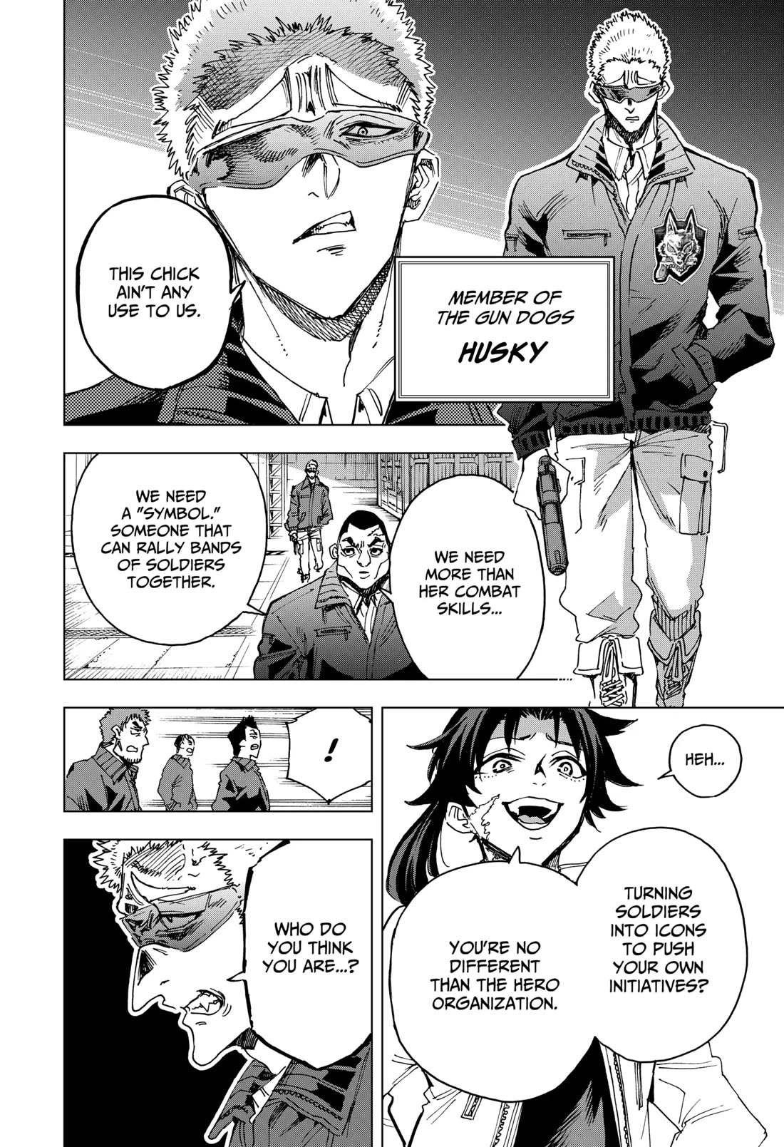 Hero Organization Chapter 14 page 8 - Chapter 14: The Gun Dogs