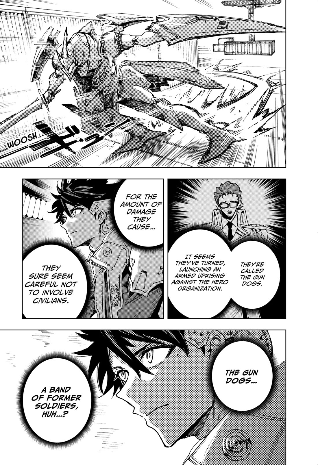 Hero Organization Chapter 15 page 11 - Chapter 15: Battle for the Port