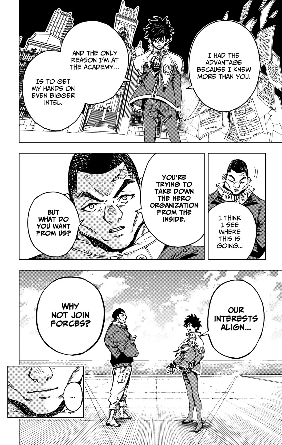 Hero Organization Chapter 18 page 4 - Chapter 18: Hidden Oaths and Duty