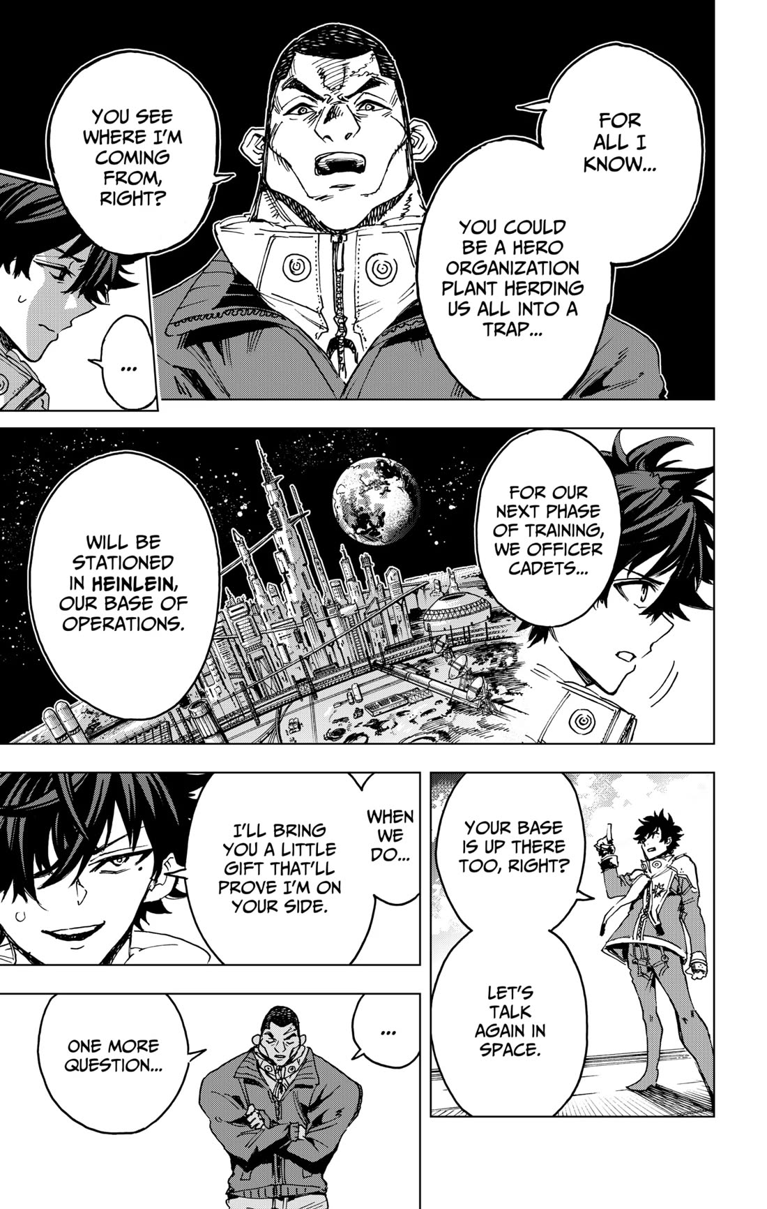 Hero Organization Chapter 18 page 5 - Chapter 18: Hidden Oaths and Duty