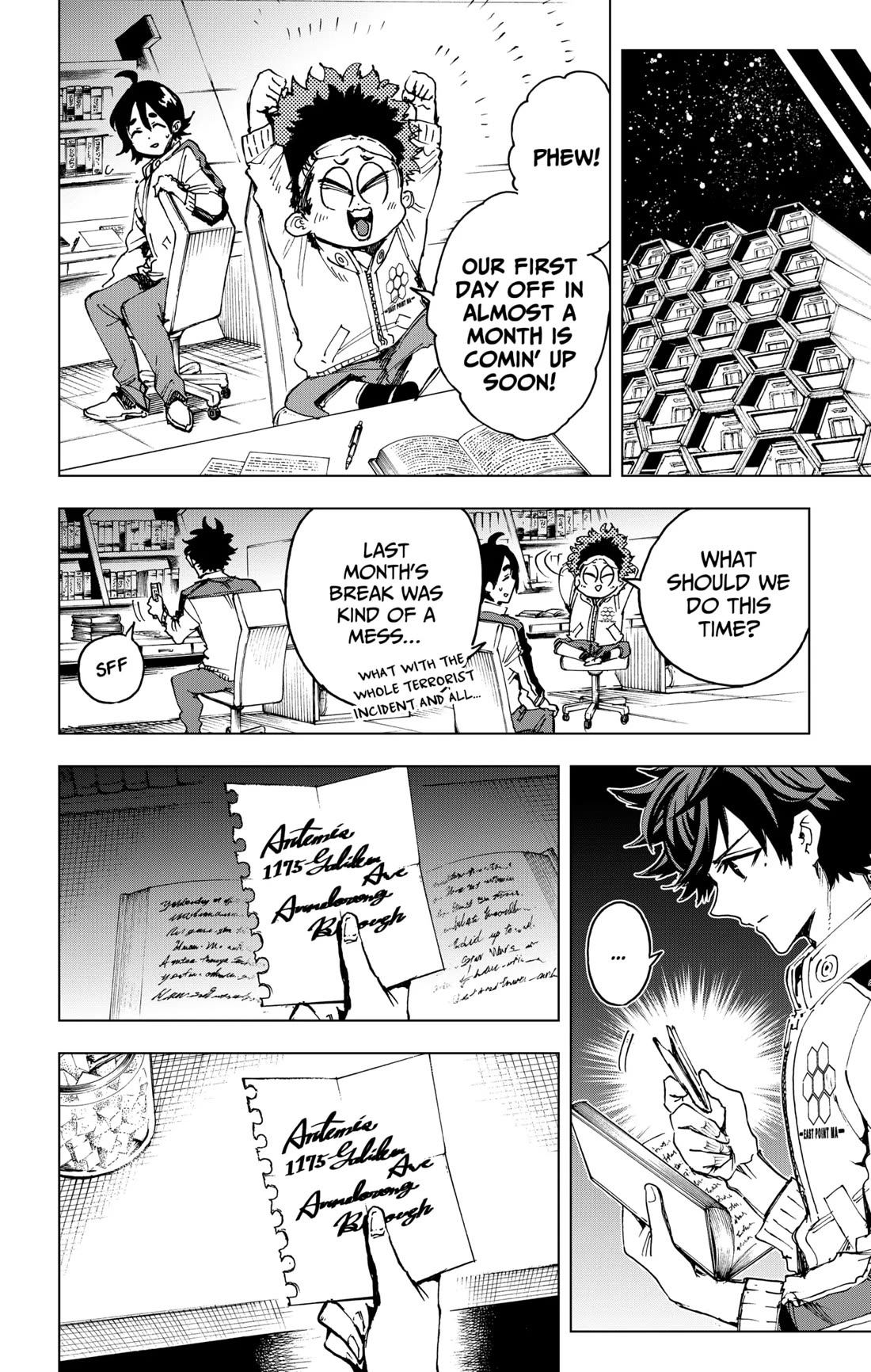 Hero Organization Chapter 19 page 4 - Chapter 19: Leo's Path