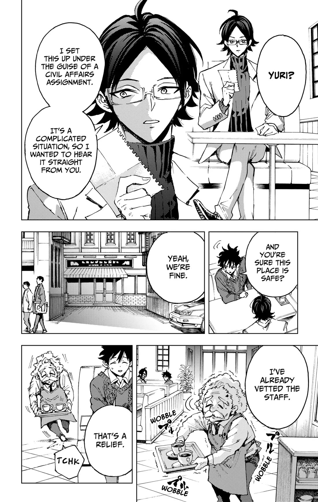 Hero Organization Chapter 19 page 6 - Chapter 19: Leo's Path