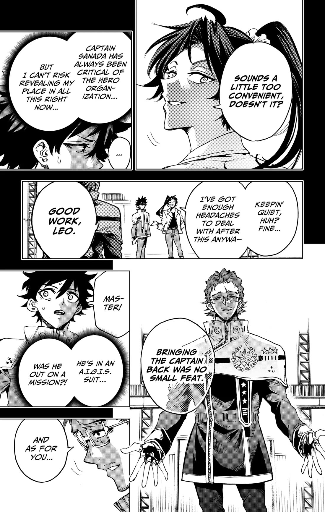 Hero Organization Chapter 19 page 9 - Chapter 19: Leo's Path