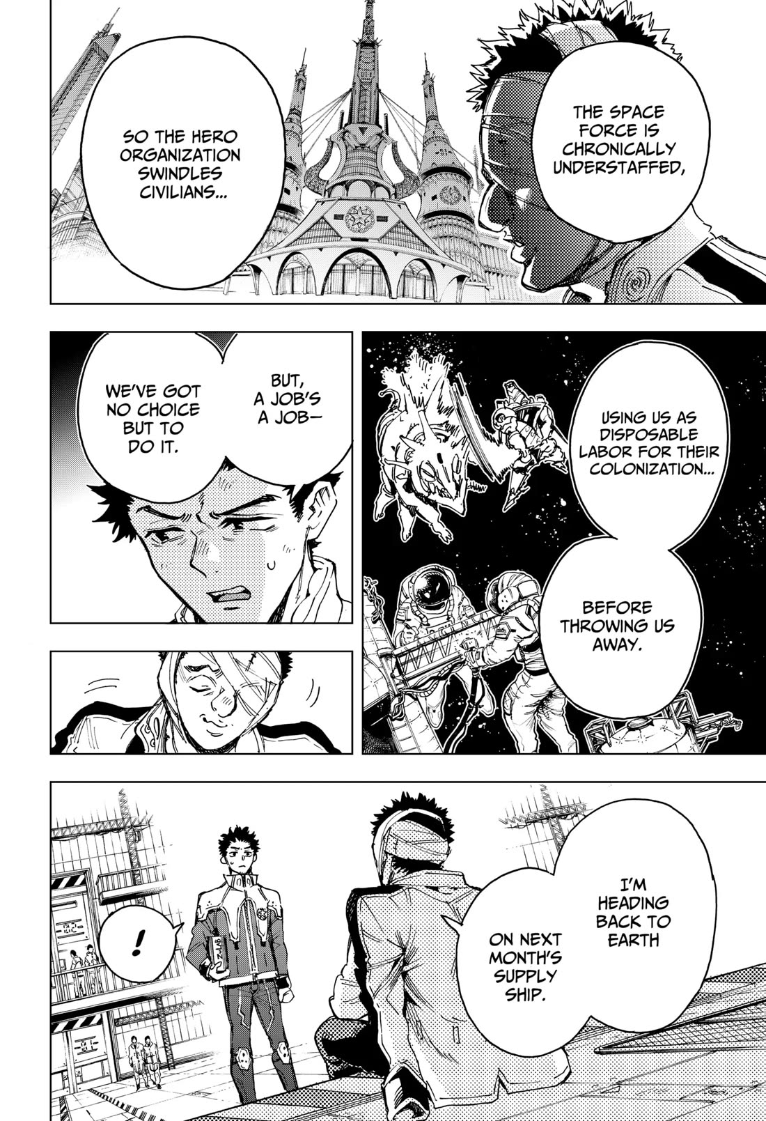 Hero Organization Chapter 2 page 14 - Chapter 2: When A Hero is Born