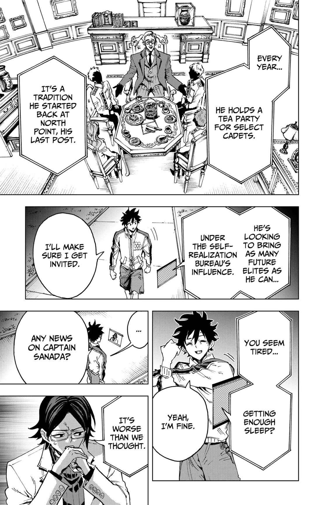 Hero Organization Chapter 21 page 7 - Chapter 21: Close Quarters Combat Training